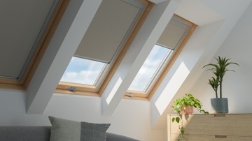 ROLETA TERMO do okien RoofLITE+ Dakstra Dakea Velux Fakro 78x118 M6A czarna