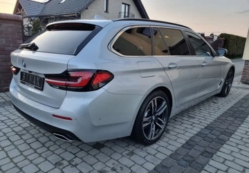 BMW Seria 5 G30-G31 Touring Facelifting 3.0 530d 286KM 2021 BMW Seria 5 Lift 3.0D 286 PS Mild hybrid Zadbane Niski przebieg Serwis ASO, zdjęcie 10