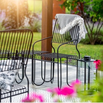 САДОВАЯ СКАМЬЯ С ПАРКОВОЙ СПИНКОЙ 50см