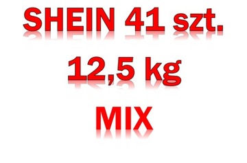 SHEIN 41 szt. PAKA ubrań NOWE S M L XL 12,5 kg zestaw