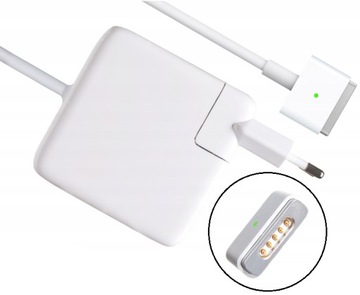 Mocny Zasilacz Ładowarka Do APPLE 85W 20V/4.25A MSafe 2 T-Type