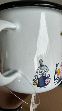 МУМИН-ЭМАЛЬНАЯ КРУЖКА MOOMIN MIGOTKA FRIENDS 250 мл OUTLET