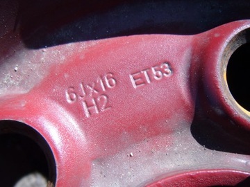 VW T4 TRANSPORTER DISK OCELOVÝ 6JX16 ET53 5X112