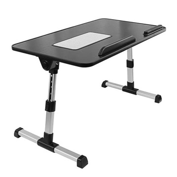 Stolik pod laptopa składany do łóżka stół podkładka chłodząca wentylator