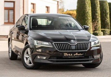 Skoda Superb III Liftback 1.6 TDI 120KM 2016 Skoda Superb 1.6TDI 120KM Ledy Navi Camera DSG Po Serwisie Bez Wkladu
