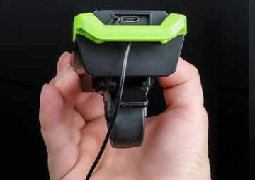 Licznik Lampka rowerowa bezprzewodowy PRĘDKOŚCIOMIERZ LED PRZÓD TYŁ KLAKSON