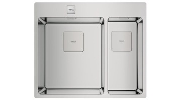TEKA Zlew FORLINEA RS15 2B 580 stal 115030013