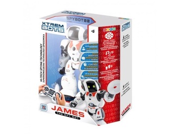 Do programowania i kodowania TM Toys Robot James the Spy Bot na Pilot RC