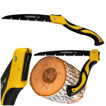 Гандбольная пила складная для ветвей деревьев эргономичная ручка 240 мм