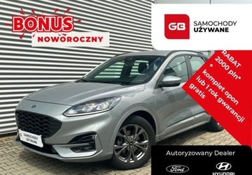 Ford Kuga III SUV Plug-In 2.5 Hybrid 190KM 2022 Ford Kuga 2.5 FHEV 152KM eCVT ST-Line Salon PL ASO FV23 2.5 Hybryda 190KM