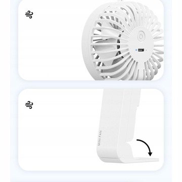 Кондиционер USB Настольный вентилятор Портативный тихий 3-скоростной 0 Вт