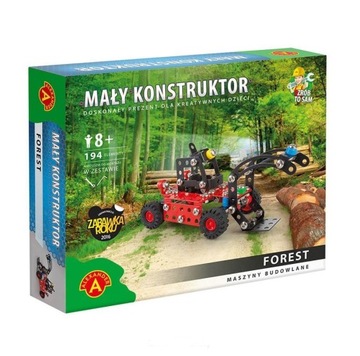 Mały konstruktor - Maszyny budowlane - Forest