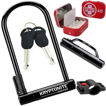 Kryptonite Keeper 12 LS U-Lock 10 x 25cm