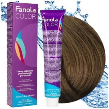 Farba do Włosów FANOLA 8.00 CREMA COLORE Profesjonalna Trwała 100 ML