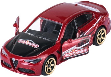 SAMOCHÓD RESORAK POJAZD ALFA ROMEO GIULIA QUADRIFOGLIO MAJORETTE 60 LAT