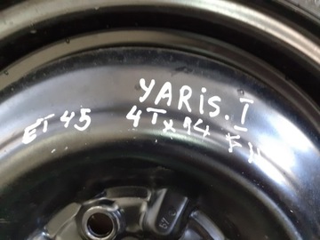 KOLO DOJEZDOVÉ 14” TOYOTA YARIS I