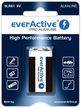 Bateria alkaliczna Everactive 9V 6F22 1 szt.