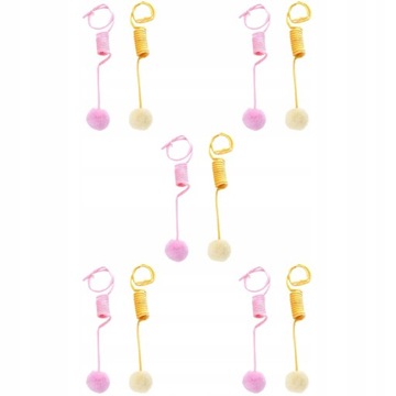 Pom Cat Toys String Spring 10 szt