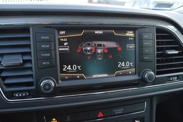 Seat Leon III ST 1.4 TSI ACT 150KM 2016 Seat Leon SalonPL 150 KM TSI FR3xPakietyMedia System FullLED Kamera ASO De, zdjęcie 22