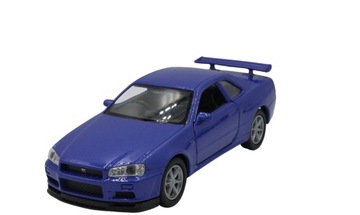 Welly Nissan Skyline Gt-R R34 Metalowy Model