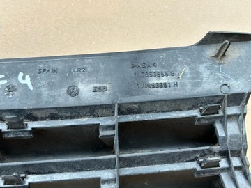 MASKA MŘÍŽKA CHLADIČŮ VW GOLF 4 IV 1J0853651H 1J0853655G OE