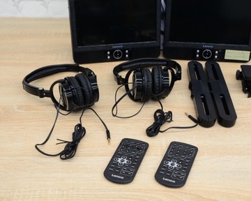 Сломанный портативный DVD-плеер для автомобиля, HDMI в подголовнике