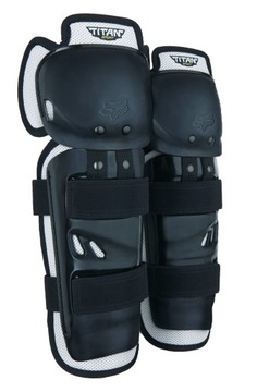 Наколенники FOX TITAN SPORT BLACK черные БЕСПЛАТНО