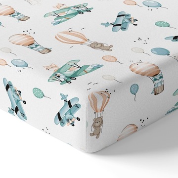 PRZEŚCIERADŁO DO ŁÓŻECZKA 160x80 Z GUMKĄ GRUBA BAWEŁNA 100% PRODUKT POLSKI