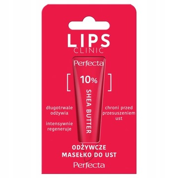 PERFECTA Lips Clinic masełko do ust SHEA BUTTER