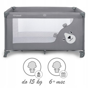 СКЛАДНАЯ ДОРОЖНАЯ кроватка, РУЧКА + СУМКА + МАТРАС KIDWELL BLISSY