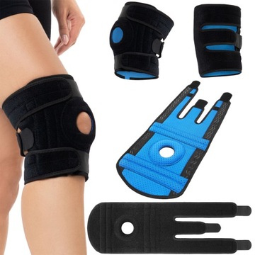 ORTEZA KOLANA STABILIZATOR OPASKA WSPARCIE RZEPKI