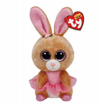 Ty Beanie Bunny Блестящие Большие Глаза Милый Кролик