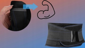 МАГНИТНЫЙ ПОЯС ДЛЯ ПОЯСНИЧНОГО ОТДЕЛА ПОЗВОНОЧНИКА -24 МАГНИТА