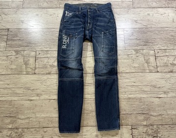 G-STAR RAW Spodnie Męskie Jeans IDEAŁ W33 L32 pas 86 cm