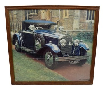 plakat zabytkowe pojazdy 1926 - Hispano-Suiza