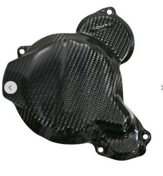 GAS GAS GASGAS EC 21-23 karbon osłona dekla lewego magneta CMT CUBAMOTO