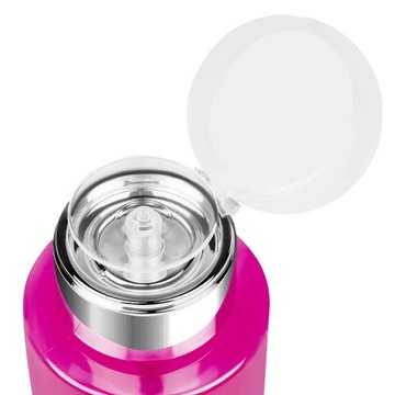 Диспенсер для жидкости Clavier с помпой 180 мл - розовый