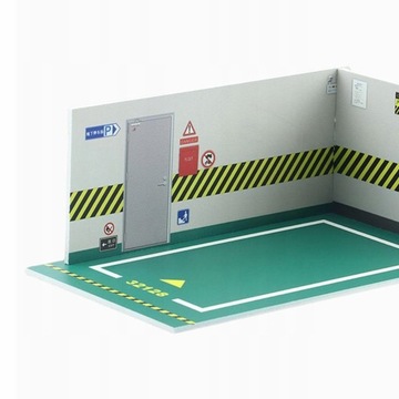 1:32 Игрушечная витрина для автомобиля, модель сцены, стиль H