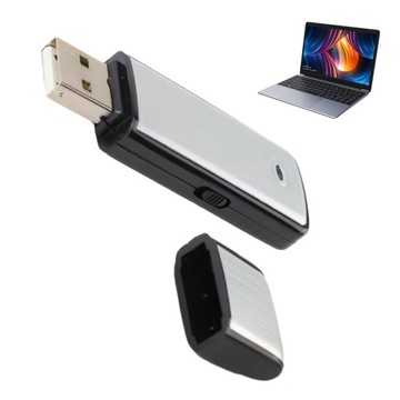 MINI DYKTAFON USB FORMAT NAGRYWANIA WAV 8GB 15H