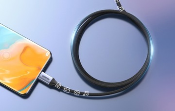 КАБЕЛЬ USB C USB-C PD 240Вт 5А 2м ДЛЯ ЗАРЯДКИ НОУТБУКА APPLE MACBOOK