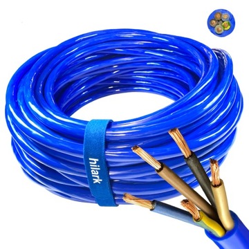 Kabel Przewód H07BQ-F 5x2,5mm2 LINKA 100mb