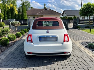 Fiat 500 II Seria 4 0.9 TwinAir 85KM 2016 FIAT 500c lift kabriolet 0.9 benzyna 112 tys km, lekko uszkodzony, zdjęcie 5