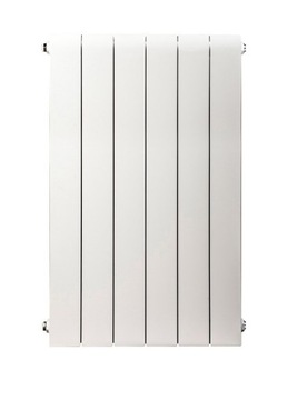 Grzejnik aluminiowy Alliance 600 - 4 żebra biały