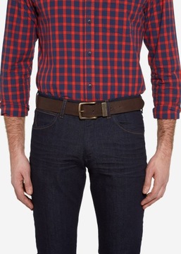 Металлическая петля Wrangler Basic - коричневый