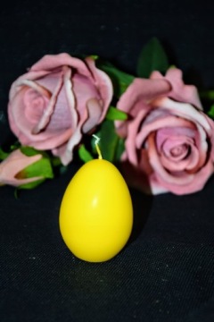 СВЕЧА МАЛЕНЬКАЯ ЯИЧНАЯ, МАТ 60/45