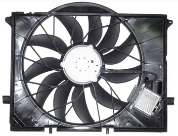 MERCEDES S W220 1998-2005 VENTILÁTOR CHLADIČŮ
