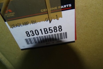 MITSUBISHI ASX 10- SVĚTLO PRAVÁ PŘEDNÍ OBYČEJNÁ