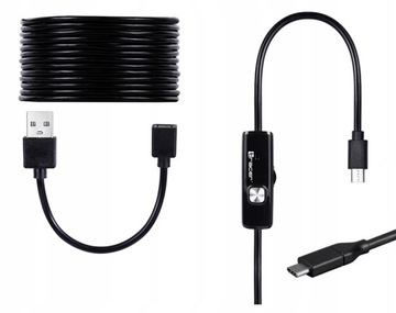 Kamera endoskopowa Tracer HardWire 5M 7MM LED USB
