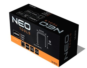 Zszywki galwanizowane Typ 80 dł.12mm 4000szt NEO