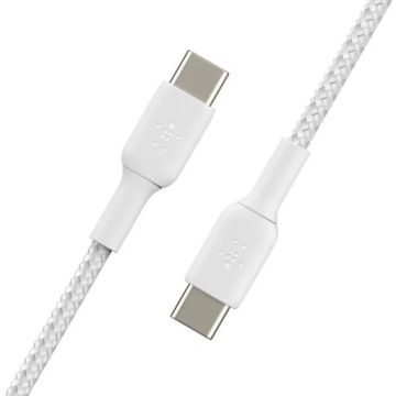 Кабель USB-C / USB-C, Belkin Boost 2-Pack, 2 м, прочная оплетка, 2 шт.